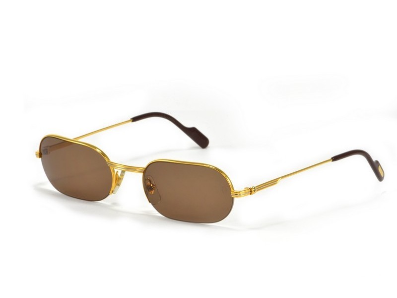occhiali da sole vintage Cartier Ascot T8100140 originale