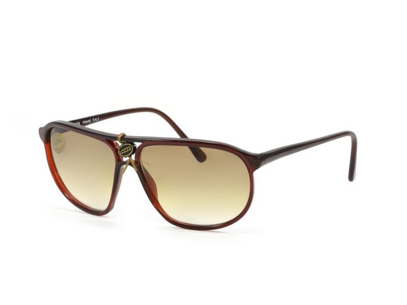 occhiali da sole vintage Lozza Zilo Sport 65 brown