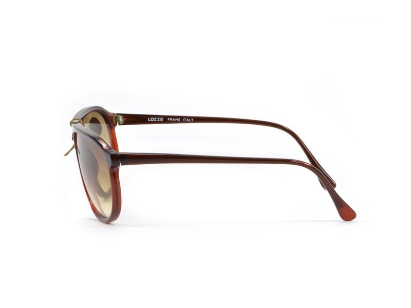 occhiali da sole vintage Lozza Zilo Sport 65 brown