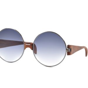 occhiali da sole vintage Trussardi Silver Wood 1