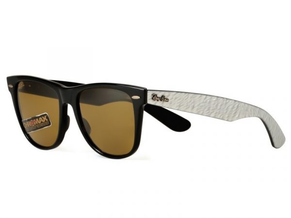 occhiali da sole vintage Ray Ban Wayfarer II B&L bicolor